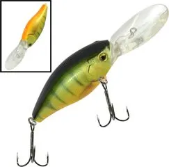 Seika Pro Kobe Crankbait 7cm 3–4m 19g Fire Perch