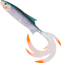 Balzer Shirasu Reptile Shad 7cm 1.5g Regenbogenforelle