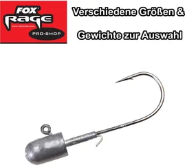 Fox Rage Pro Shad Lead Heads 20g #6/0