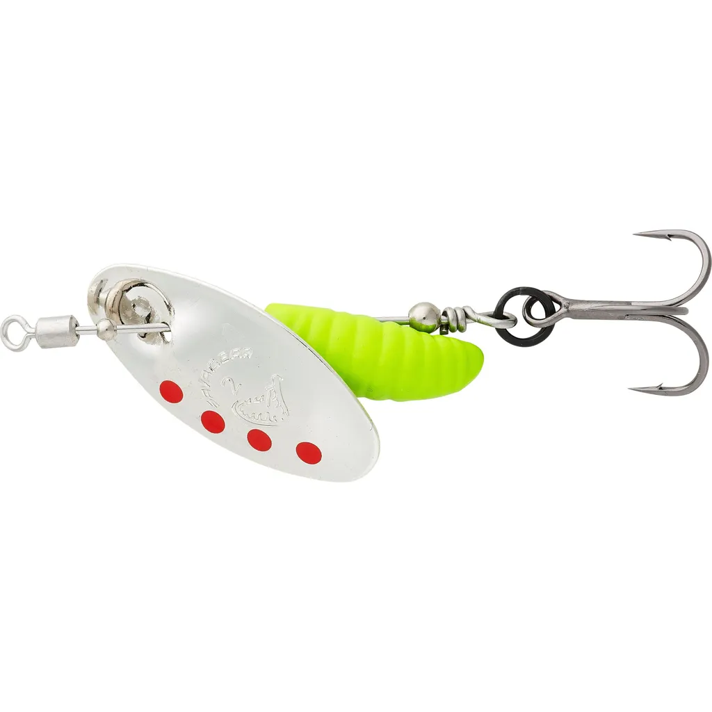 Savage Gear Grub Spinners Spinner 1 3.8g Silver Red Lime