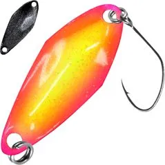 FTM Spoon Tremo 2.3g 2.9cm Orange-Yellow/Black-Silver-Anthracite Single Hook