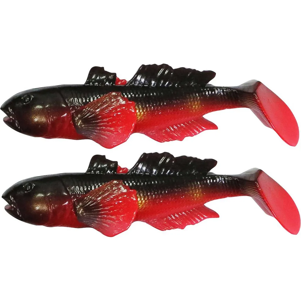 Savage Gear LB 3D Goby Gummiköder 16cm 62g Red Black
