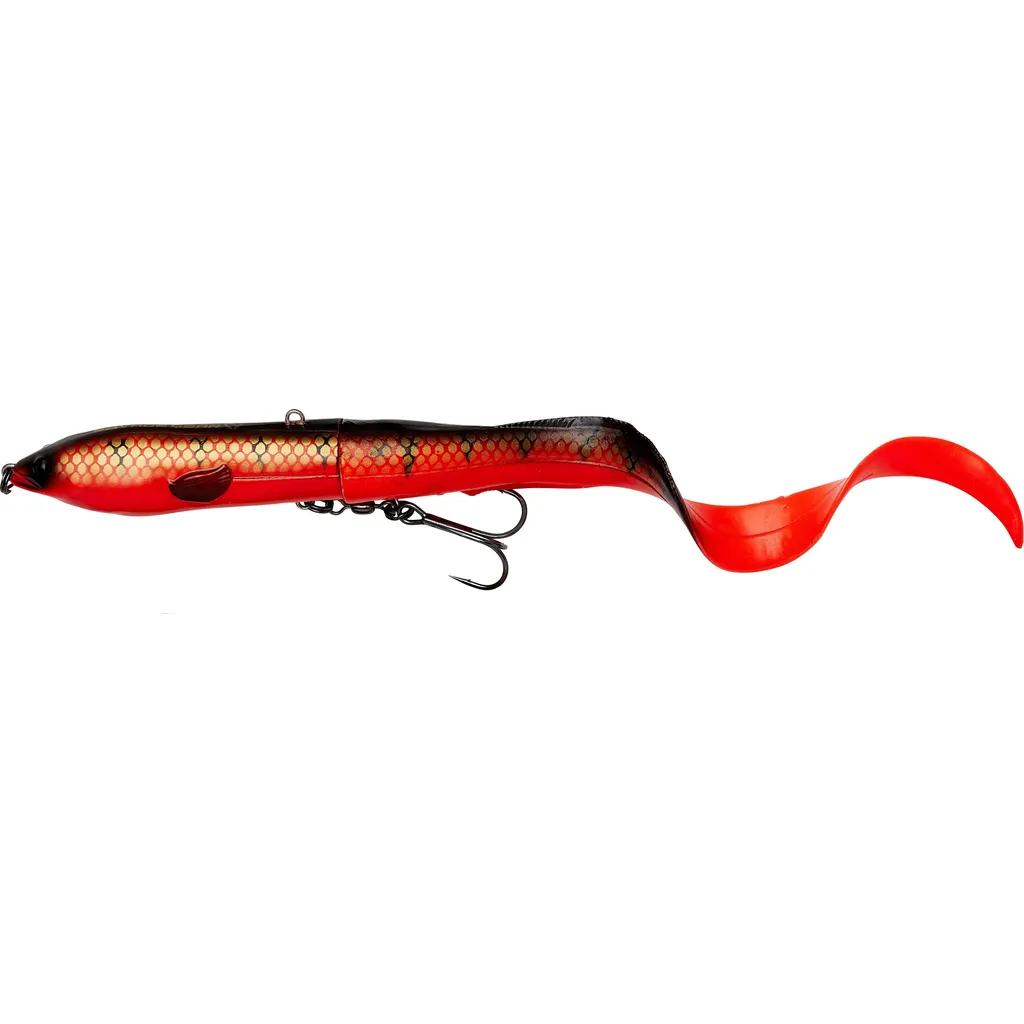 Savage Gear 3D Hard Eel Swimbaits 17cm 50g Red N Black