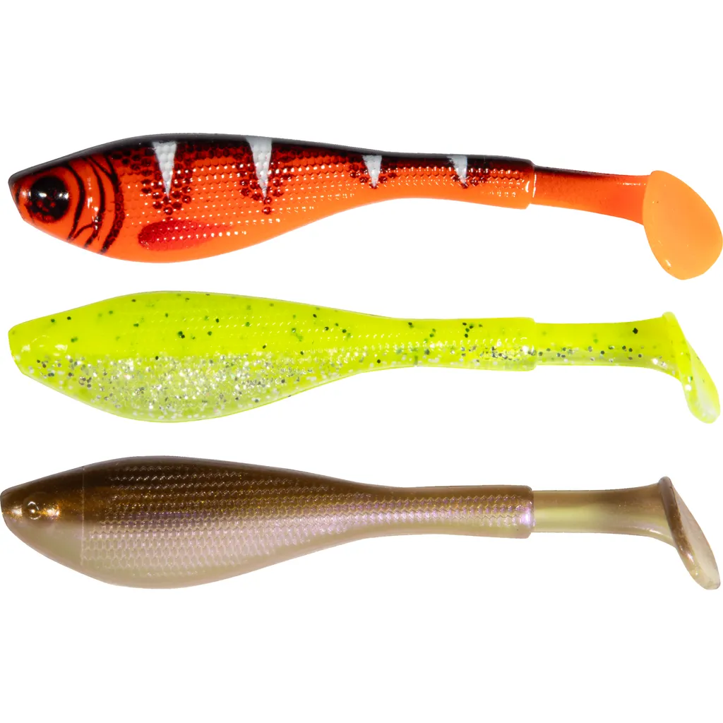 Fox Rage Mini Fry UV Mixed Colour Pack 1 Gummiköder 7cm