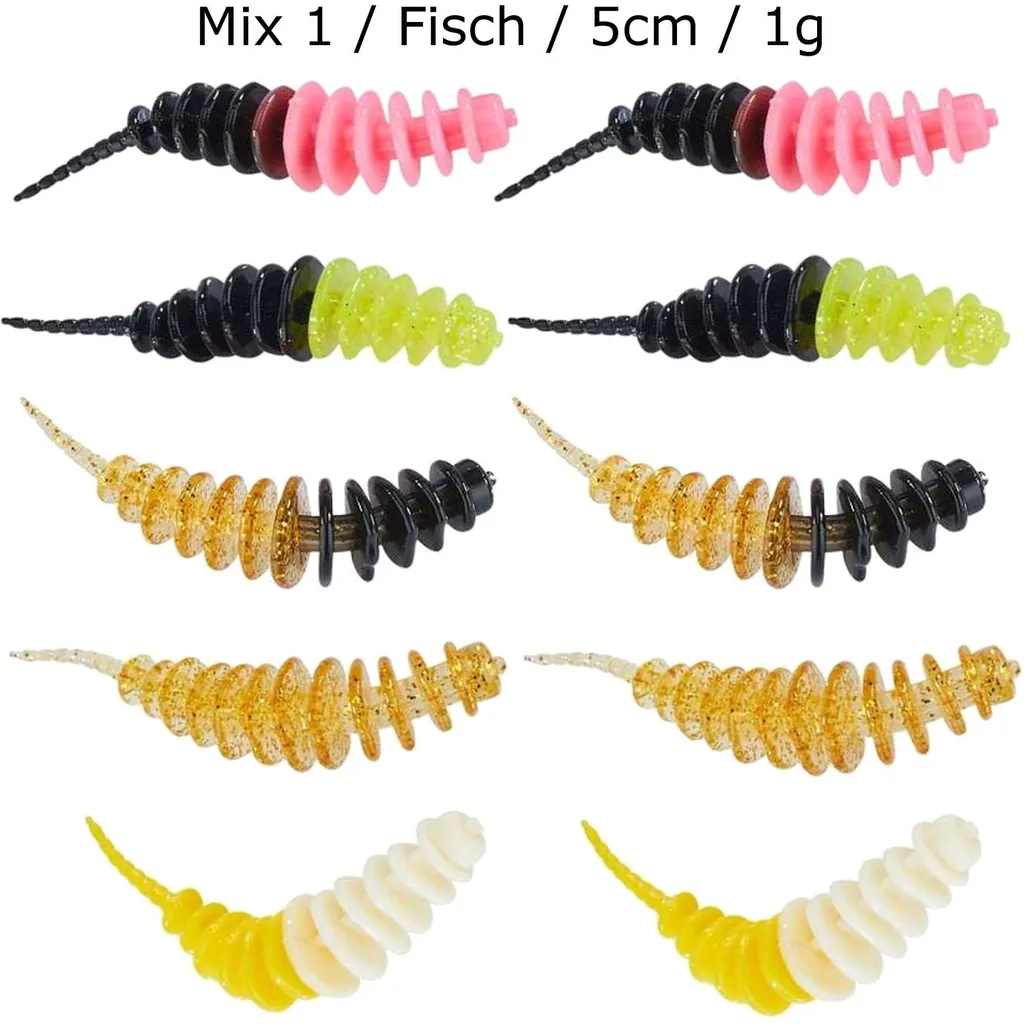Balzer Trout Collector Softbaits 5cm 1g Mix 1 Fisch