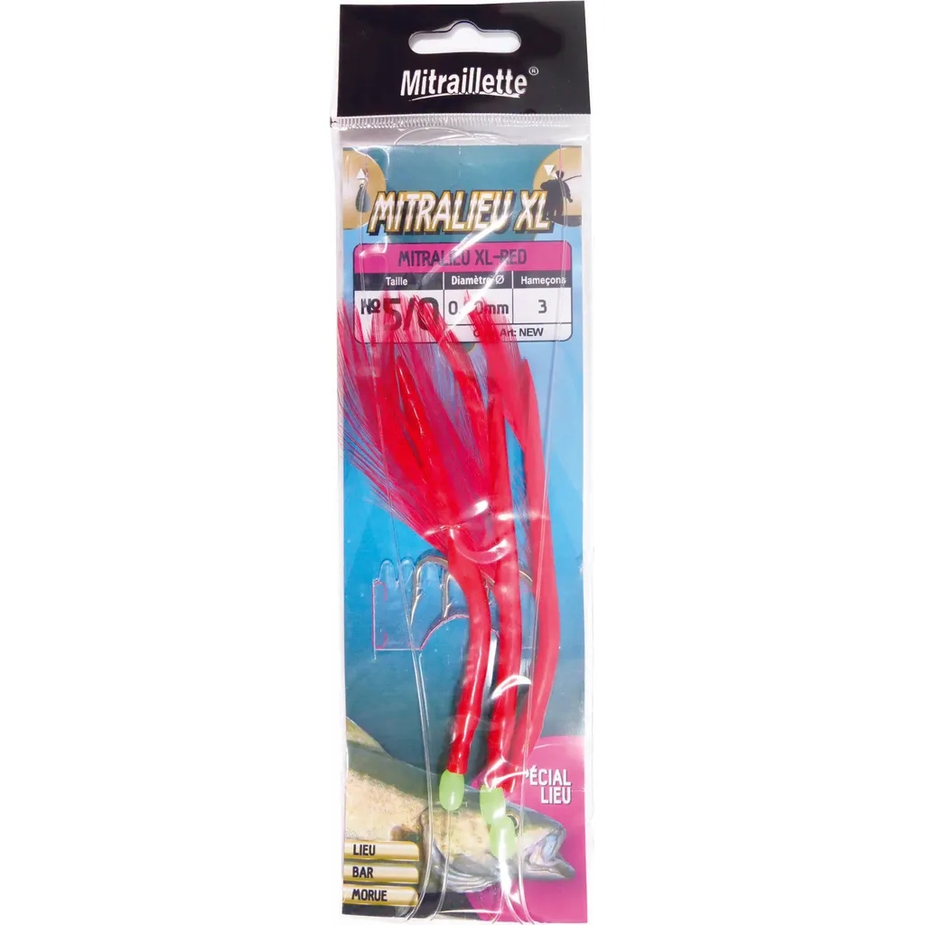 Ragot Mitralieu XL Haken 3H 5/0 Rot