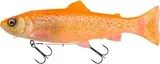Savage Gear 3D Line Thru Pulsetail Trout Softbaits 16cm 51g Slow Sink Clear Golden Albino
