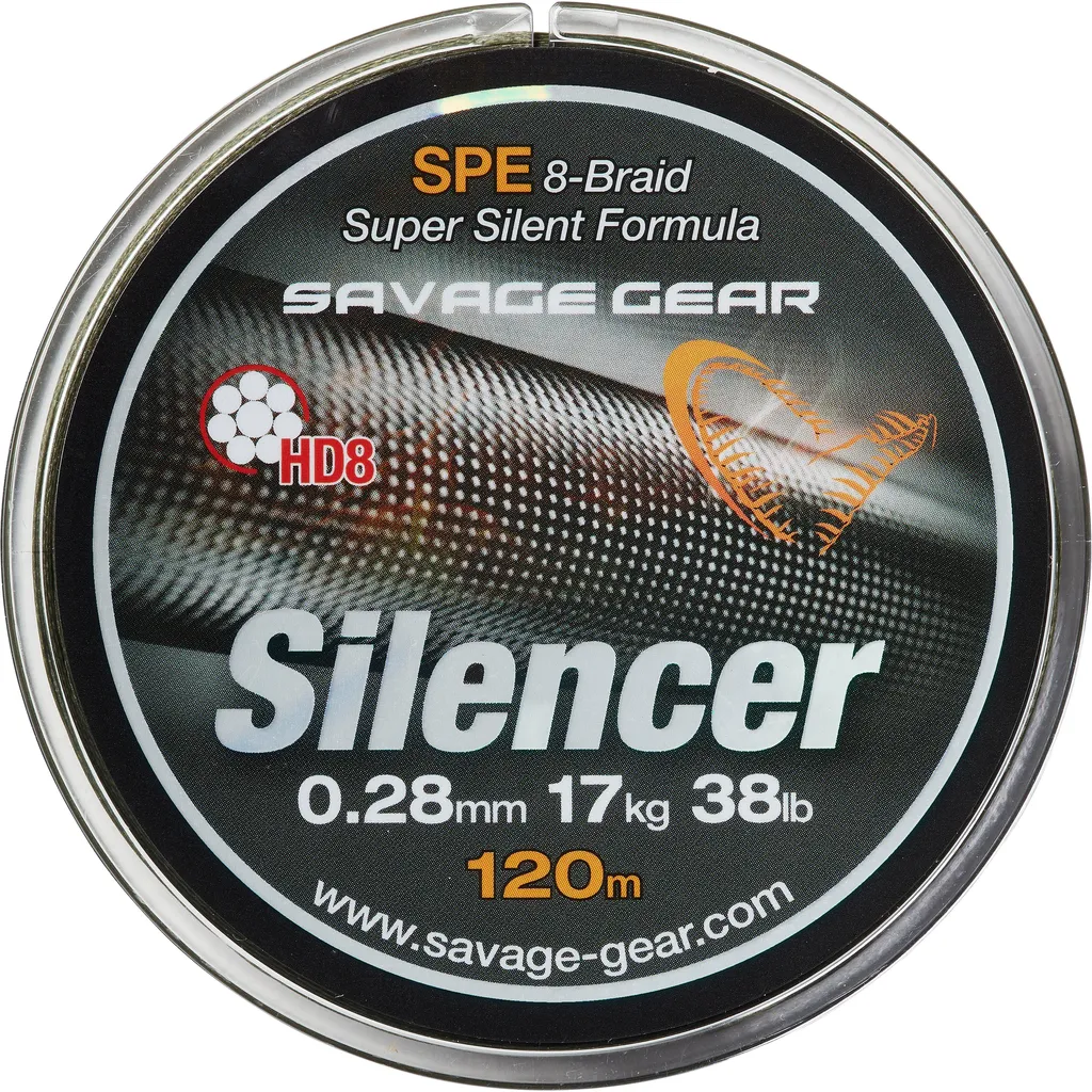 Savage Gear HD8 Silencer Braid 0.32mm 26kg 120m