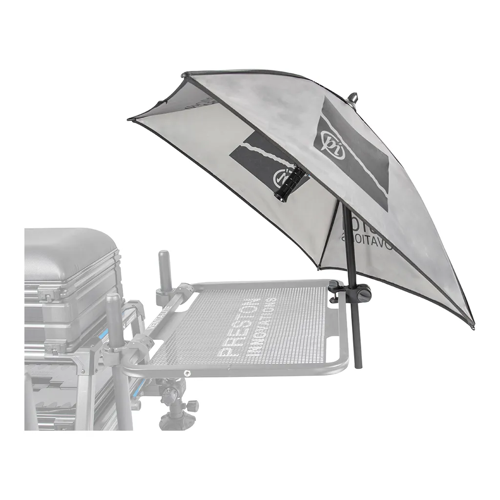 Preston Offbox Grey Bait Brolly 85cm Polyester