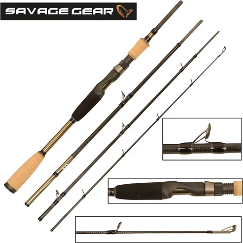 Savage Gear Roadrunner XLNT2 Spinnrute 2.13m 3–16g 4pc