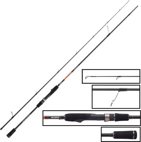 Balzer Shirasu Mini Crank & Shad Spinnrute 1.96m 6–21g 107g 2pc