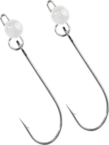 Balzer Tungsten Cheburashka Mit Haken Jig Head #6 0.5g White