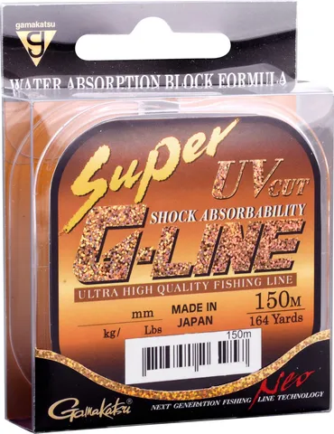 Gamakatsu Super G-Line Neo Clear Monofilament Line 0.14mm 1.9kg 150m