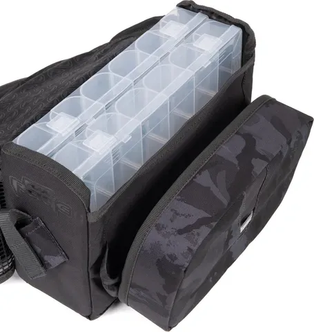 Fox Rage Camo Voyager Belt Carryall 28x15x19cm 2 Compartments