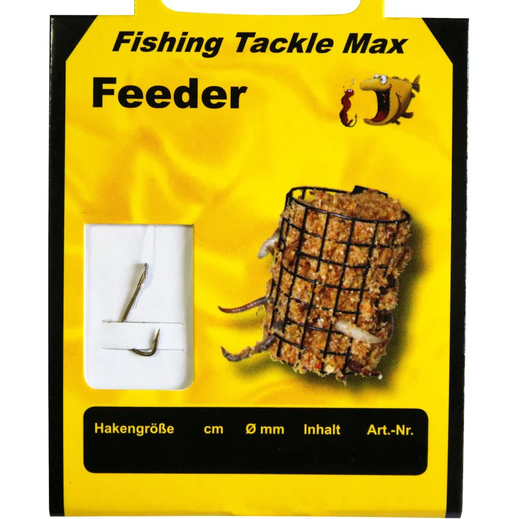 FTM Haken gebunden Feeder 100cm Fertigmontage #8 0.20mm