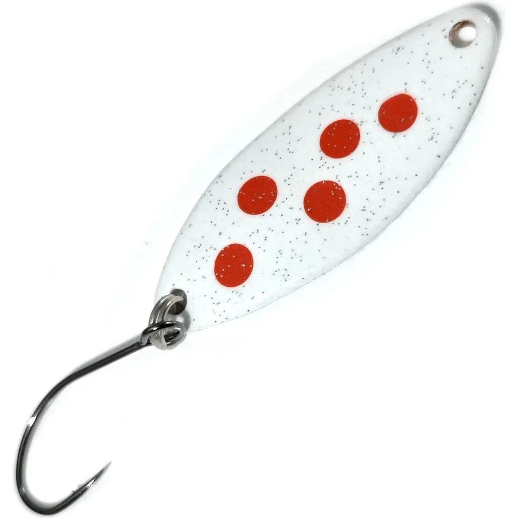 Troutwerk Spoon Blinker 70297 3.3cm 2.5g Weiß Rot