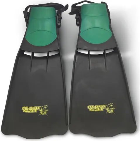 Black Cat Belly-Boat-Flossen Schwimmflossen 56cm