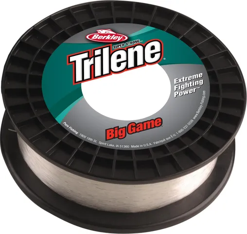 Berkley Trilene Big Game Monofile Schnur 10LB 0.24mm 1000m Clear