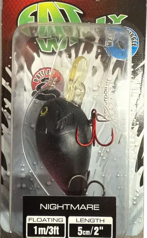 Fox Rage Fat Willy 2 Crankbait 5cm nightmare