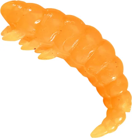 Balzer Bazillus Knoblauch Gummiköder 3cm 1.5g Hot Orange