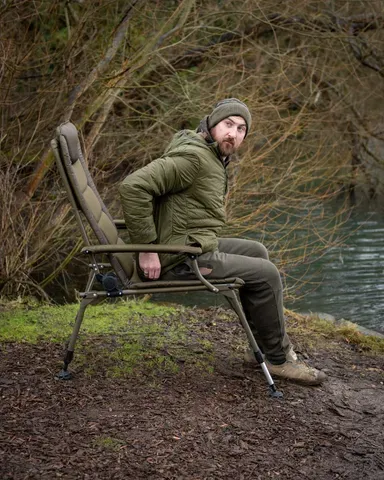 Fox Voyager Large Klappstuhl 7.5kg 70cm 84cm Polyester