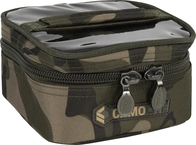 Fox Camolite Case 6 Pot Hookbait 17x16.5x9.5cm