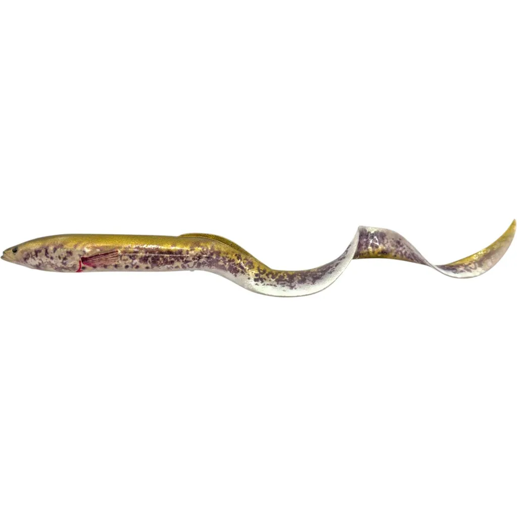 Savage Gear Real Eel Softbaits 40cm 147g Green Lamprey