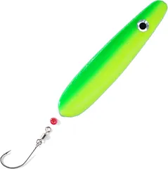 Troutwerk Inline Blinker Sea Trout Lure 69574 7.4cm 22g Green Yellow