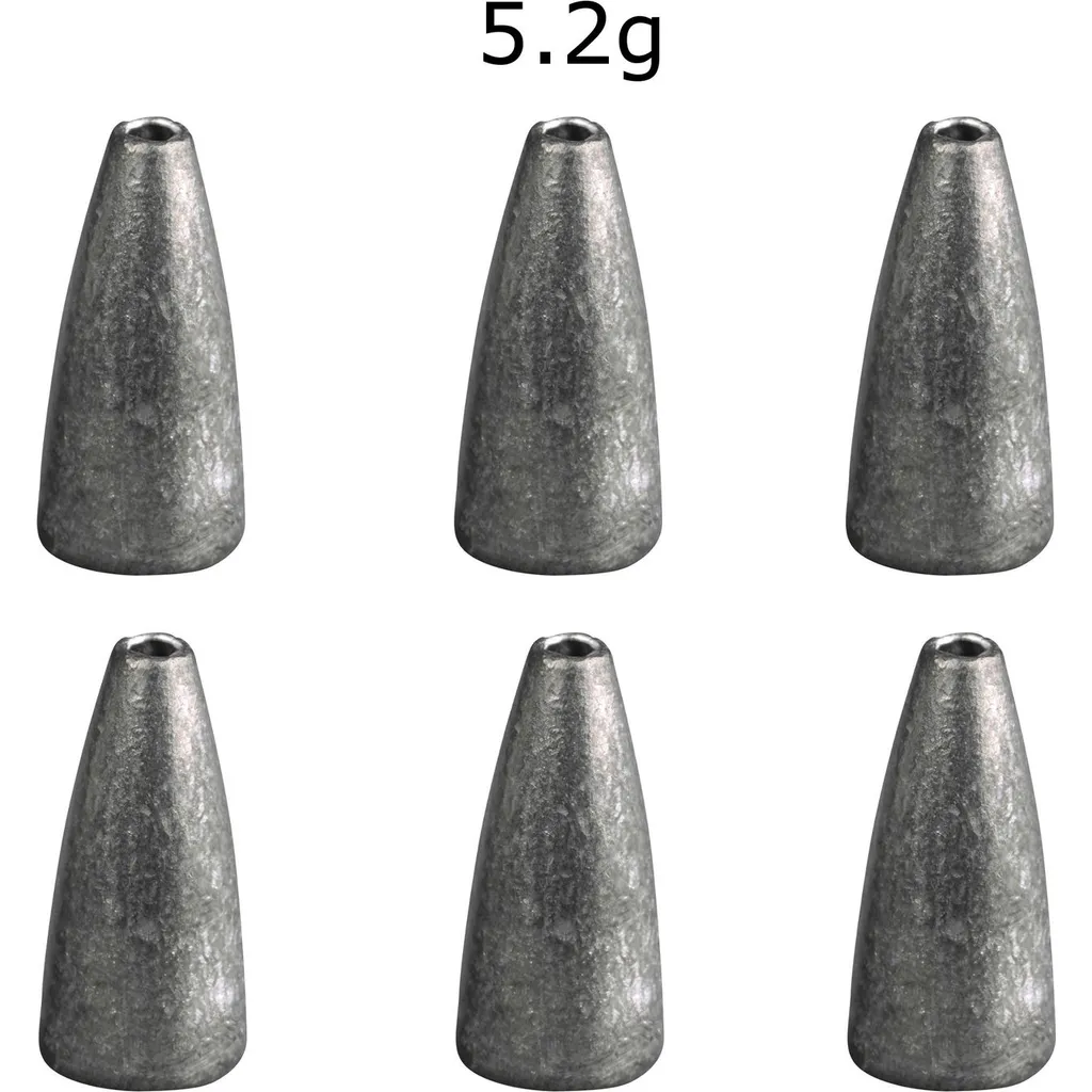 Spro Lead Bullet Sinkers 30282 5.2g 6 Stück