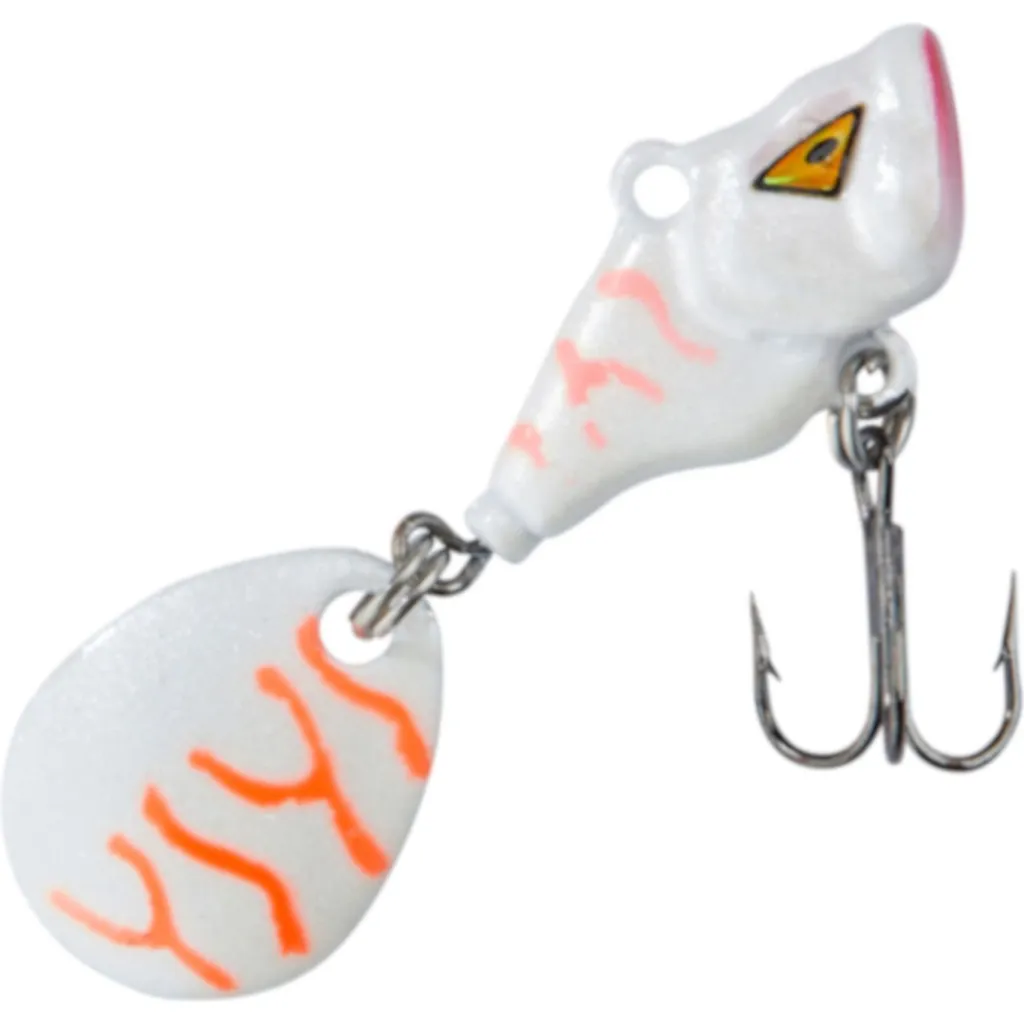 Balzer Shirasu Colonel Spin Buddy Evil Eye Spin tails 3,3cm 17g Albino