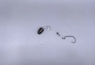 Balzer Carolina Rig Finesserig Fertigrig Fluorocarbon Offset Hook