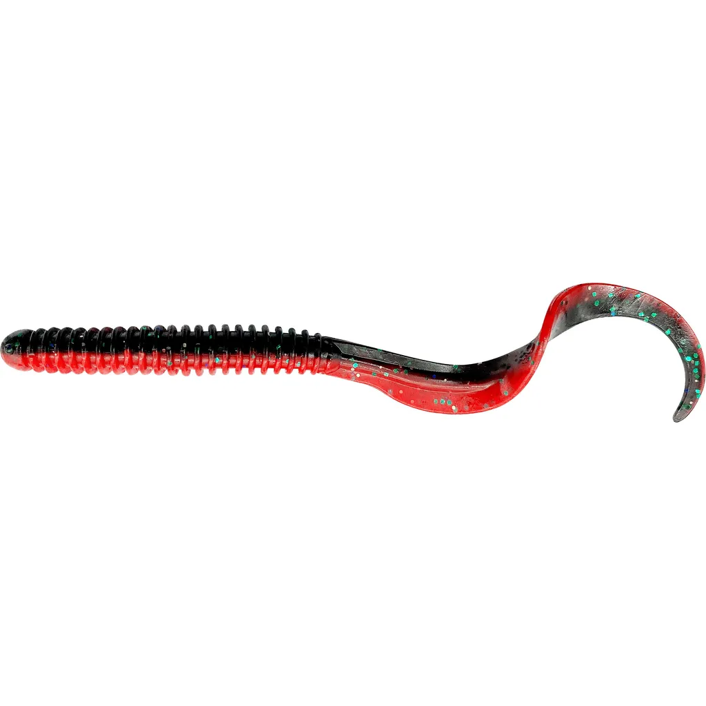 Savage Gear Rib Worm Gummiköder 10.5cm 5g Red N Black