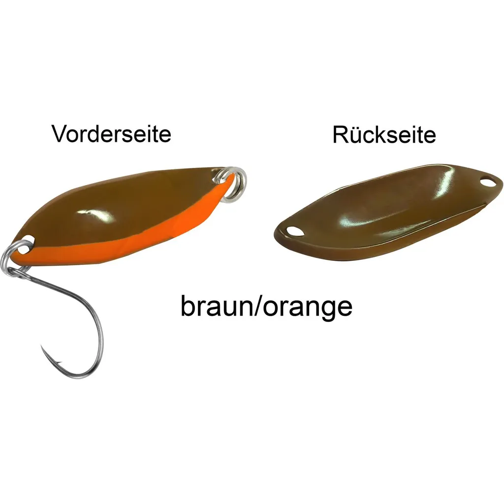 FTM Spoon Hit Blinker 3,3g Braun Orange