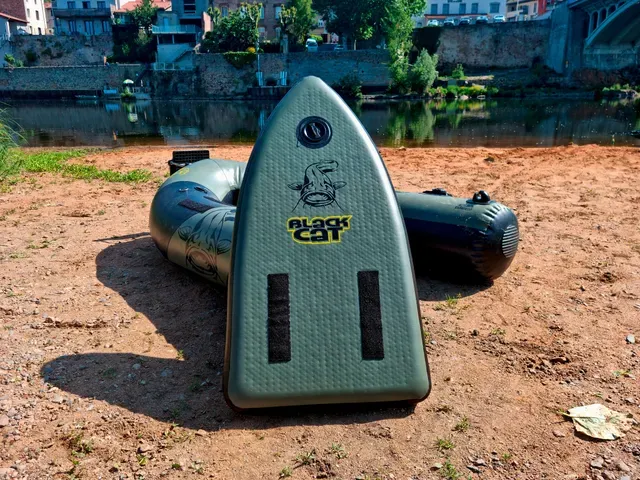 Black Cat Inflatable Seat Polyvinylchlorid