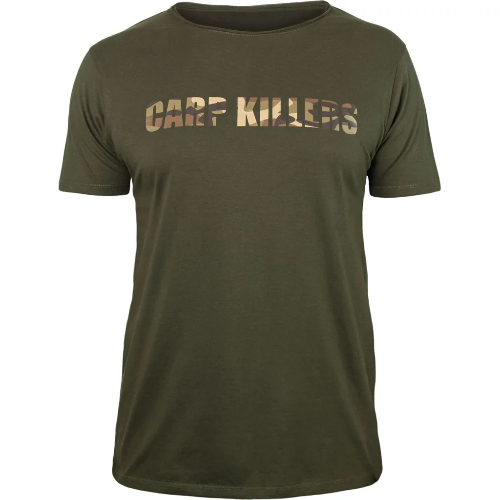Carp Killers T-Shirt Oliv S