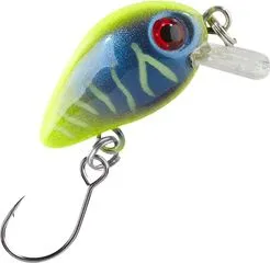 Balzer Trout Crank 3cm 2g Sinking Gelb / Blau