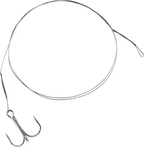 Balzer 1x7 Niroflex/Drilling Leader 2/0 50cm 15kg Treble