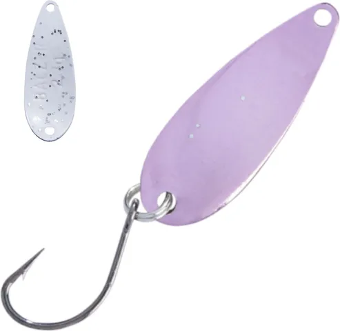 Balzer Metallica Catcher Blinker 2.5cm 2g Violett-Weiß-Glitter