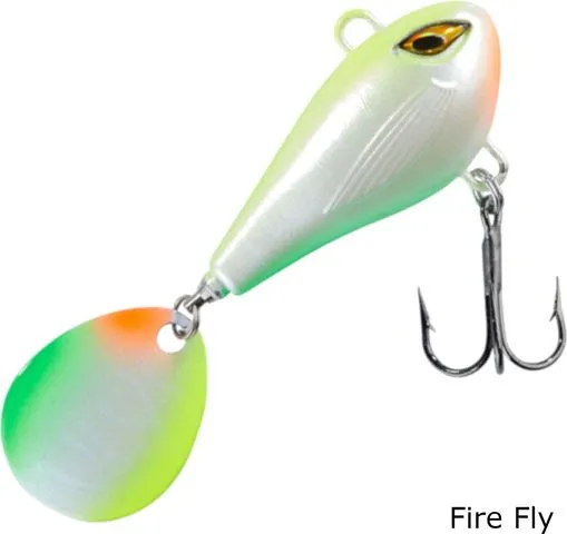 Balzer Shirasu Colonel Spin Buddy Evil Eye Jigspinner 4cm 12g Fire Fly