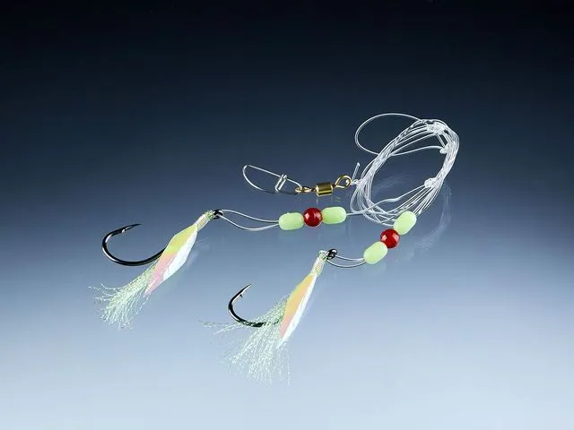 Balzer Dorsch- und Köhler System mit 2 Haken Fertigmontage 115cm 7/0