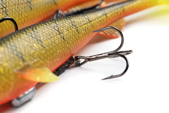 Fox Rage Super Slick Shad 18cm 49g UV Natural Perch 1/0 Hook