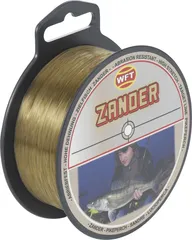 WFT Zielfisch Zander Monofile Schnur 0.25mm 5.8kg 500m Brown