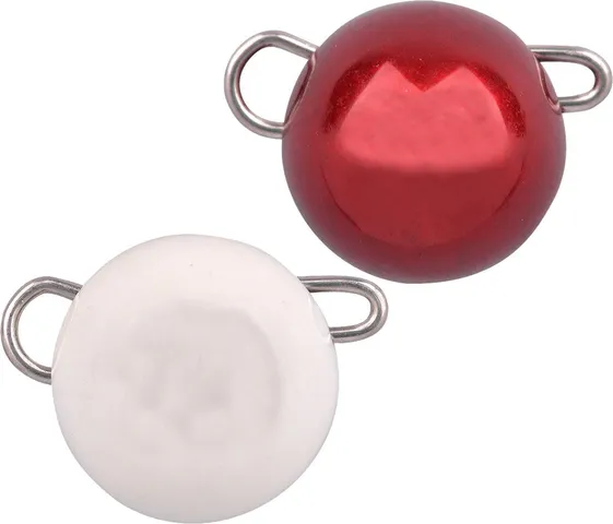 Spro Freestyle Tungsten Bottom Jig 10g White/Red