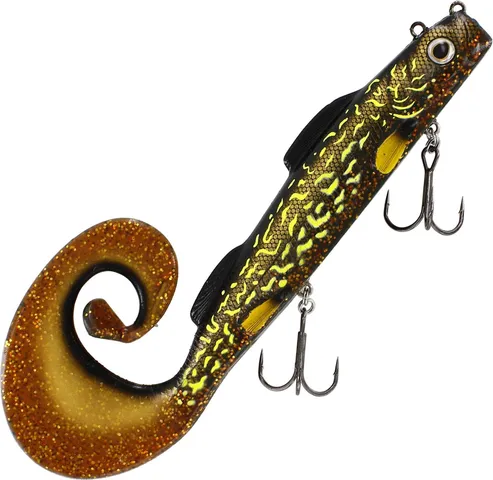 Westin MonsterTeez R 'N R Swimbait 25cm 188g Motoroil Pike