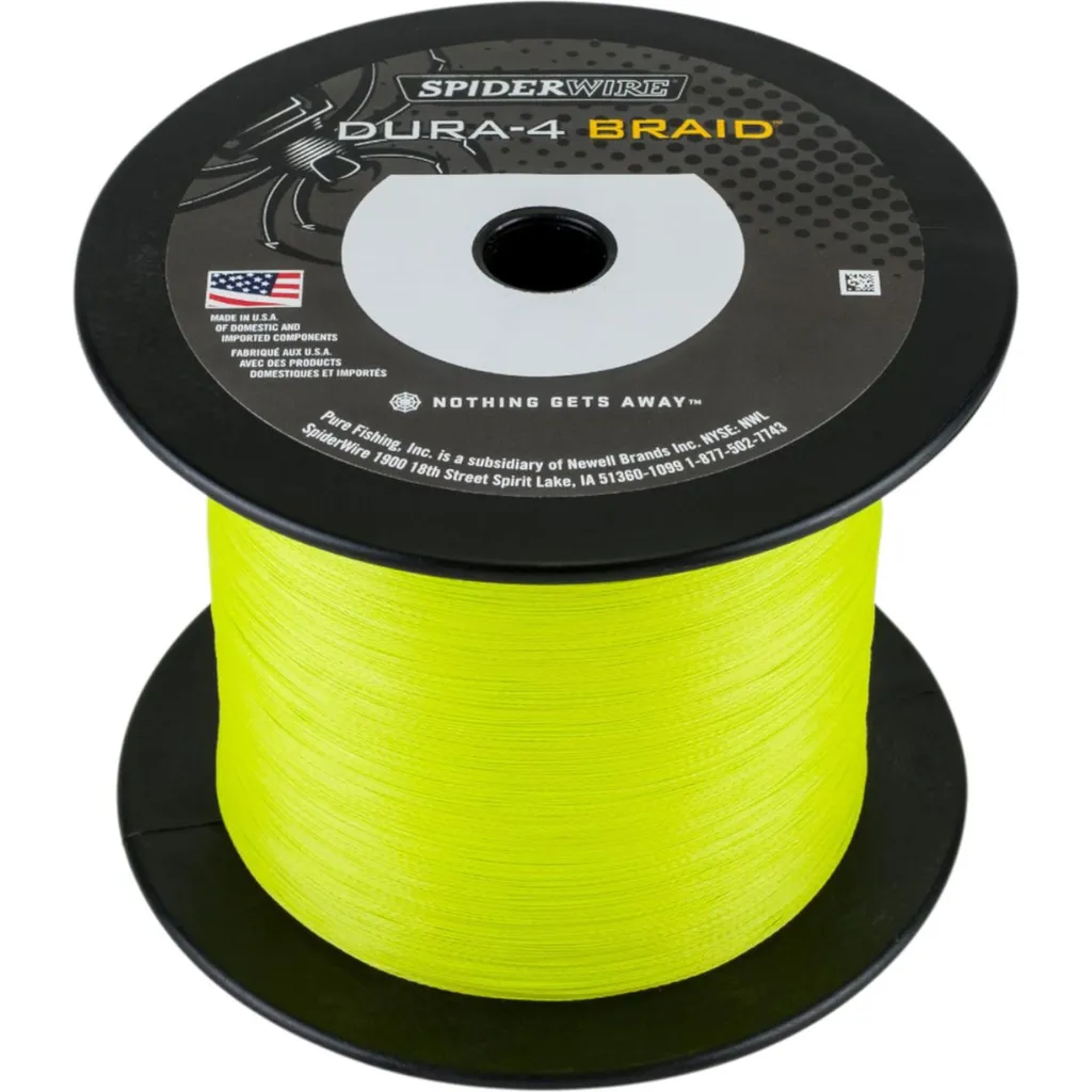 Spiderwire Dura 4 Geflochtene Angelschnur 0.30mm 29kg Yellow