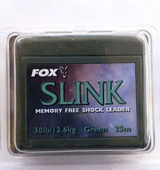 Fox Stiffrig Slink Vorfachschnur 13.6kg 25m Grün