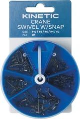 Kinetic Kran-Wirbel mit Snap 275 #10-8-6-4-2 30pc