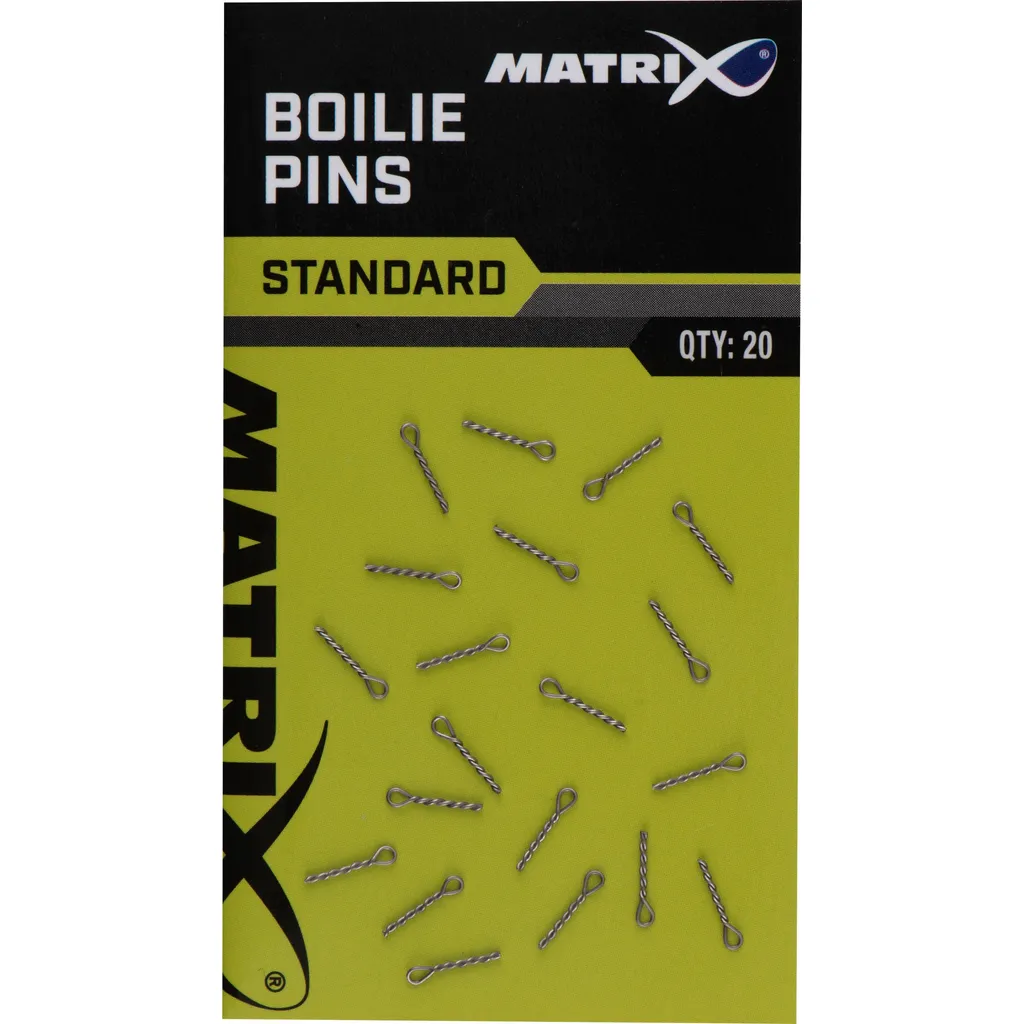 Matrix Boilie Pins Montagezubehör Silber