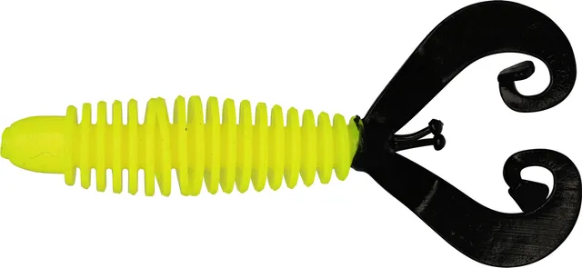 Westin Ringcraw Weicher Köder 6cm Soft lure / Soft craw Black/Yellow