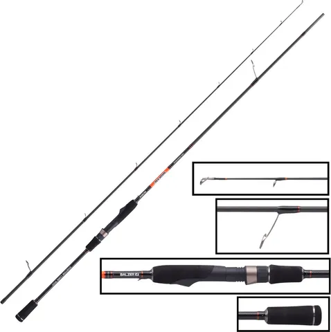 Balzer Shirasu Mini Crank & Shad Spinning Rod 1.96m 6–21g 2pc